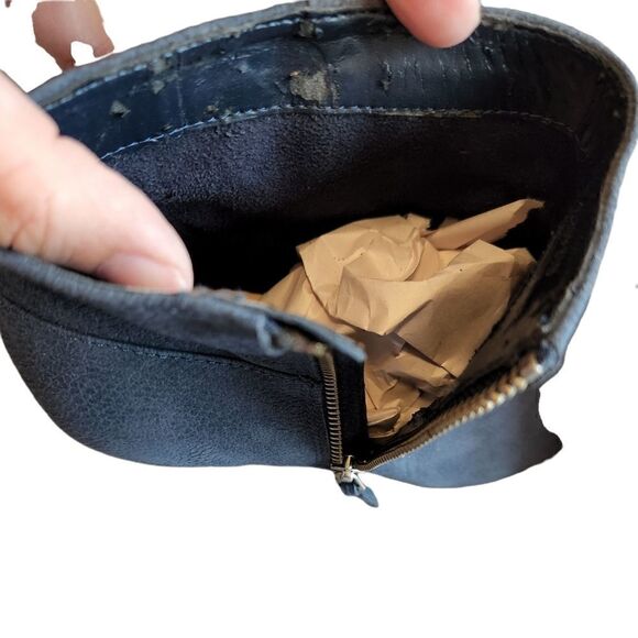 Cole Haan Blue Suede Ankle Booties - Picture 6 of 8